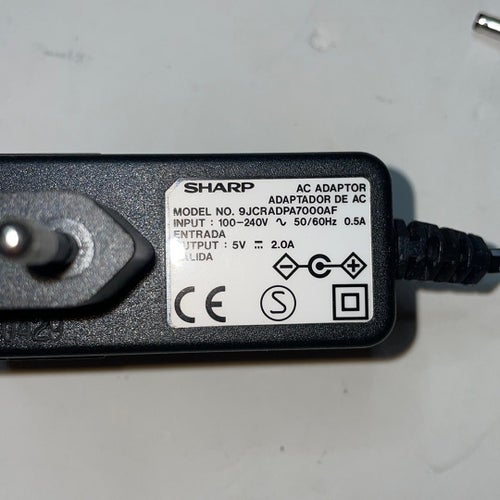 Sharp nätadapter 5 V