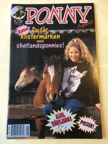 Ponny nr 1 från 1992