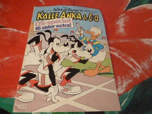 TIDNING, KALLE ANKA & CO, NR 29 - 1984