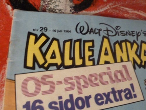 TIDNING, KALLE ANKA & CO, NR 29 - 1984