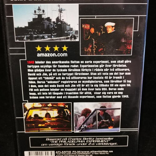 Philadelphia Experiment (DVD) John Carpenter/Nancy Allen - OOP/Utgången