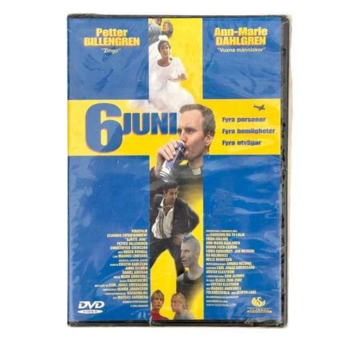 6 Juni – Petter Billengren & Ann-Marie Dahlgren, (DVD, Inplastad - Oanvänd)