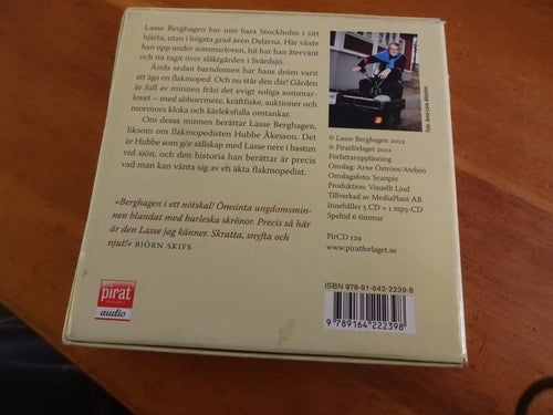 Lasse Berghagen Flakmopedisten 5CD + mp3-CD