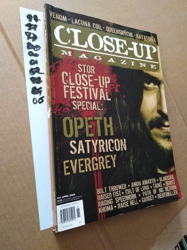 Close-up magazine 2006 nr 81 Opeth Satyricon Evergrey