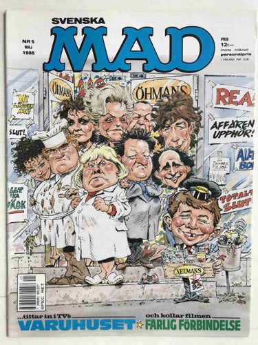 MAD - 1988:5 VF-NM