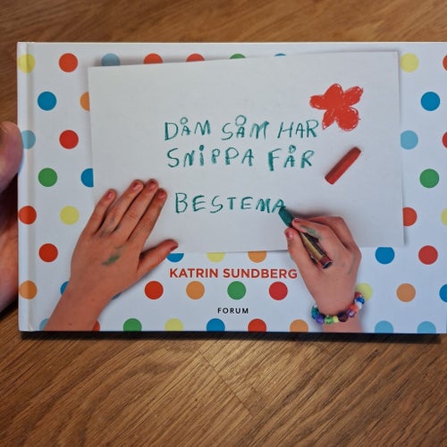 Då Som Har Snippa Får Bestämma - Katrin Sundberg. Nyskick.
