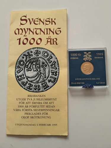 Svensk Myntning 1000 År Jubileumsutgåva