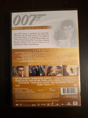 Världen Räcker Inte Till - Two-Disc Ultimate Edition 2xDVD Pierce Brosnan