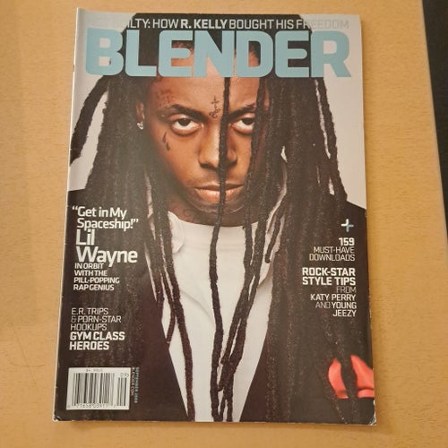 Blender Magazine med Lil Wayne på omslaget