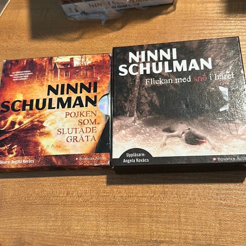 2st ljudböckerNinni Schulman - Pojken som slutade gråta & Flickan med snö i håre