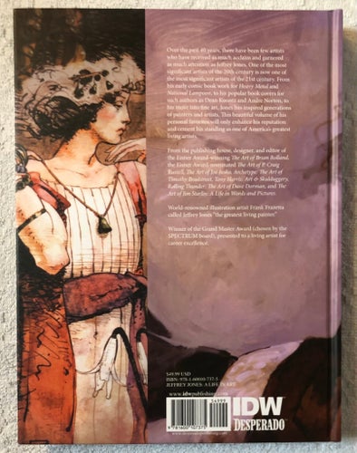 Jeffrey Jones: A Life in Art HC IDW Desperado 1st Edition