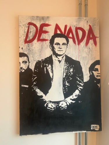"DE NADA" Målning 70x100 av Adrian Florén