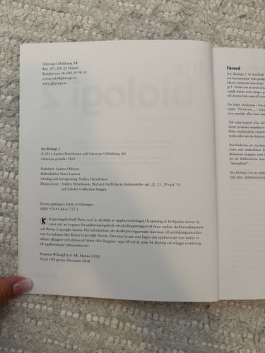 Iris Biologi 2 av Anders Henriksson, publicerad 2017
