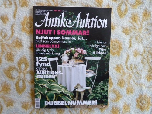 ANTIKA & AUKTION, NR 7-8, 2004,