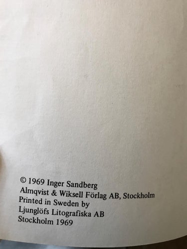 FILURSTJÄRNAN Inger och Lasse Sandberg 1969