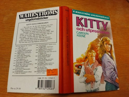 Kitty och utpressaren - Carolyn Keene. bok. Very Fine plus