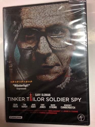DVD Tinker Tailor Soldier Spy INPLASTAD!