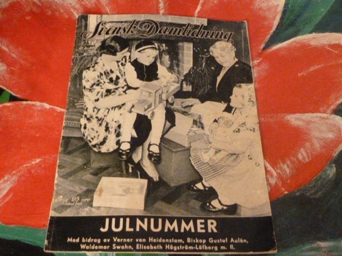 TIDNING, SVENSK DAMTIDNING, NR 52, JULNUMMER