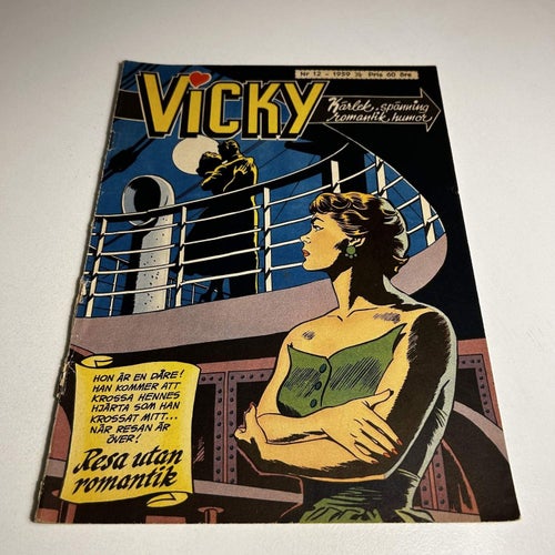 Vicky nr 12 1959, samlarex! FN-