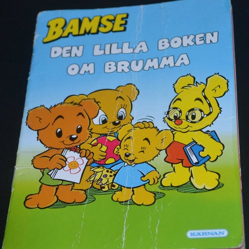 Liten bok Kärnan Bamse Den lilla boken om Brumma
