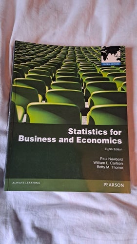 Statistics for Business and Economics