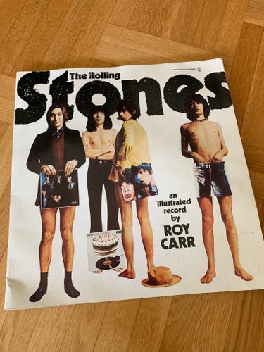 The Rolling Stones an illustrated record by Roy Carr - 1976 - retro