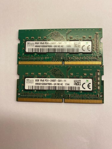 SK Hynix 8GB DDR4 RAM-minne PC4-2400T