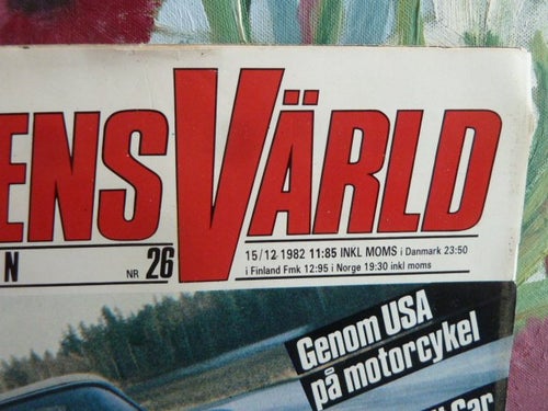 TEKNIKENS VÄRLD, NR26, 1982,