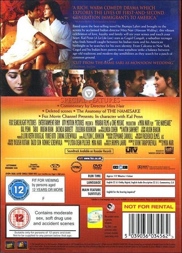 Namesake (2006) Mira Nair med Irfan Khan och Kal Penn.