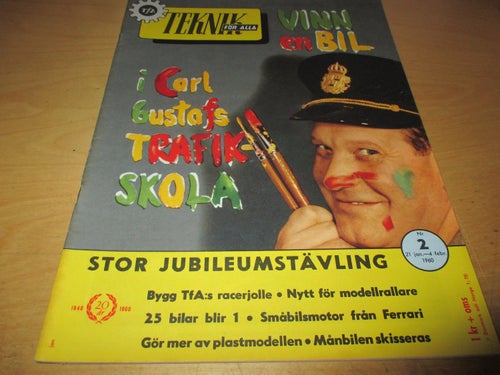 TEKNIK FÖR ALLA NR 2 1960. GOGGOMOBIL 700, SMALFILM, KAMEROR, M.M
