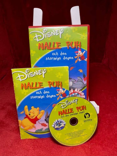 Nalle Puh och den stormiga dagen "Read Along" - Lyssna & Läs! (Svensksåld)