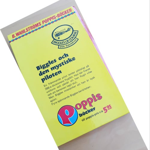 Poppisbok Wahlströms Biggles