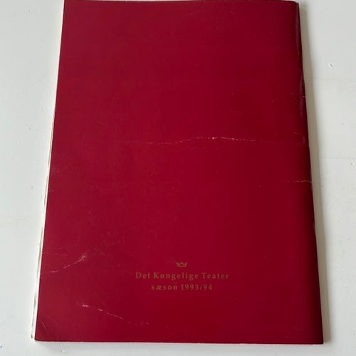 Programblad La Traviata