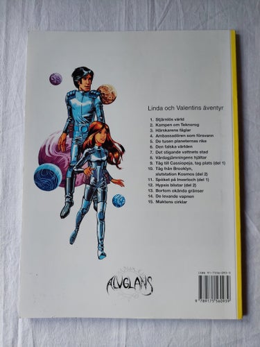 Linda och Valentins Äventyr #15 Maktens cirklar - Seriealbum
