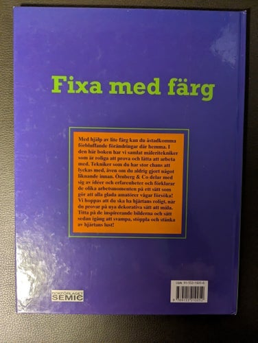 Fixa med färg - Anna & Maria Örnberg bok