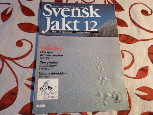 SVENSK JAKT 12, 1984,