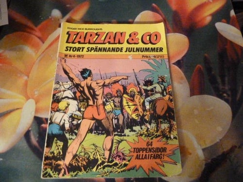 TARZAN & CO, NR 4 - 1972, TIDNING