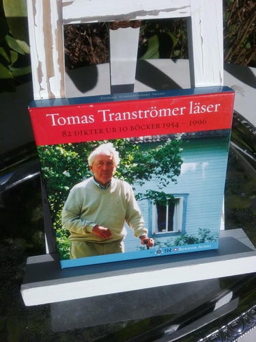 Tomas Tranströmer ljudbok Bonnier Audio 82 dikter 10 böcker 1996 Fint skick
