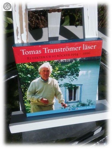 Tomas Tranströmer ljudbok Bonnier Audio 82 dikter 10 böcker 1996 Fint skick