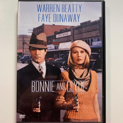 BONNIE AND CLYDE. DVD ACTION -67. WARREN BEATTY, FAYE DUNAWAY, GENE HACKMAN