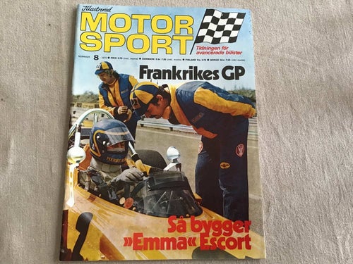 IMS MOTORSPORT NR 8 1973 RONNIE PETERSON VINNER, RALLY,RALLYCROSS,MONTEVERDI