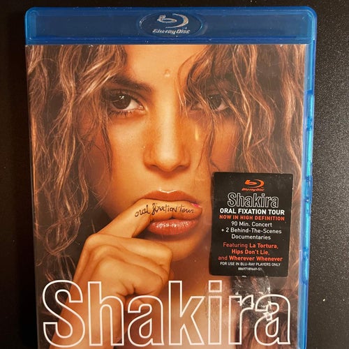 SHAKIRA. ORAL FIXATION TOUR. MUSIK BLU-RAY + BONUS CD -08.