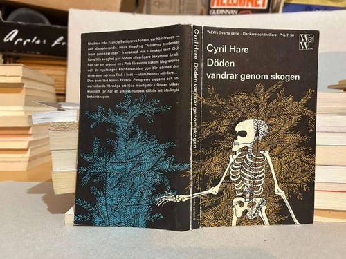 Döden vandra genom skogen av Cyril Hare, bok, Good plus