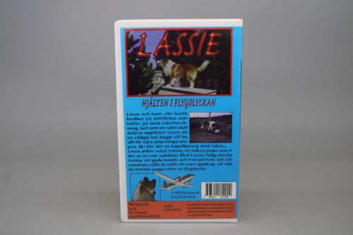 Lassie hjälten i flygolyckan - Svensk text - VHS
