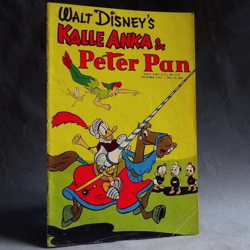 Kalle Anka & Peter Pan , Kalle Anka & Co Nr 12 B, 1953 Walt Disney