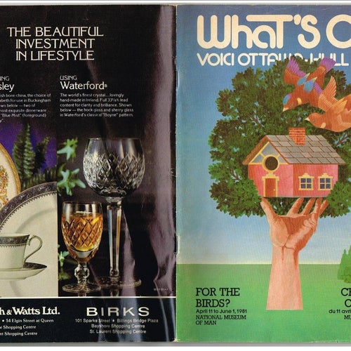 WHAT'S ON Voici OTTAWA-HULL April 1981 Avril 1981