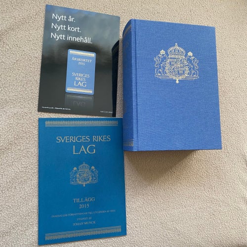 Sveriges Rikes Lag 2015 av Fredrik Rimmerfors