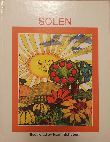 BARNBOK- Solen - Illustrerad av Karin Schubert