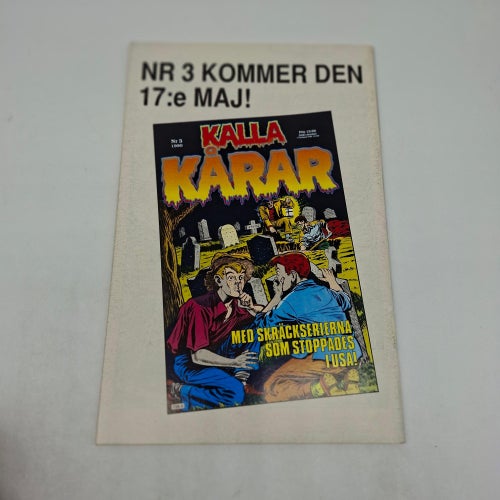 Kalla kårar nr 2 - 1990