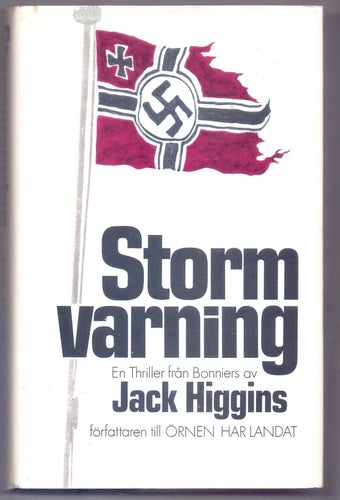 Stormvarning av Jack Higgins, 1976, 1:a svenska utgåvan